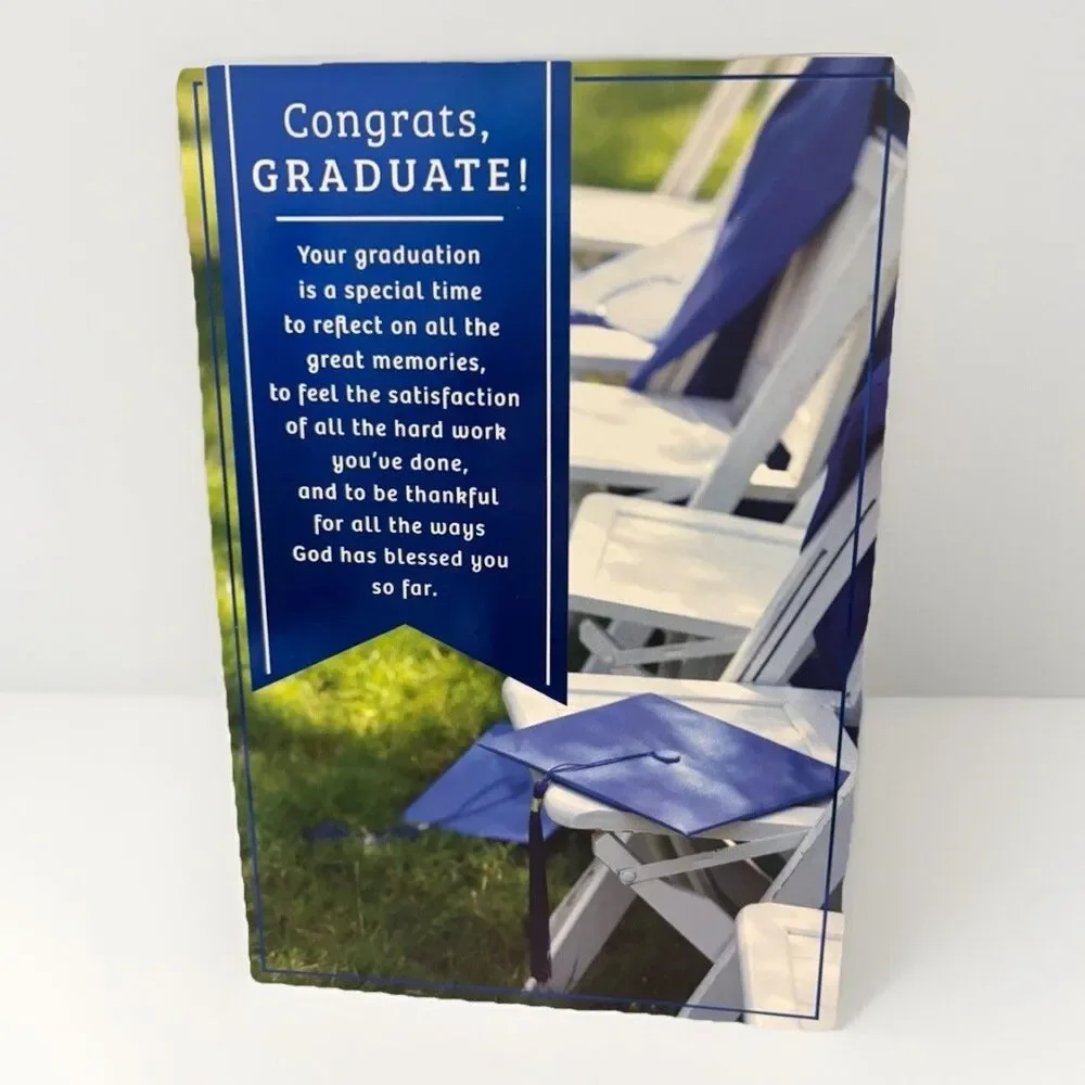 Christian Graduation Card – DaySpring – Congratulations & Blessings - New